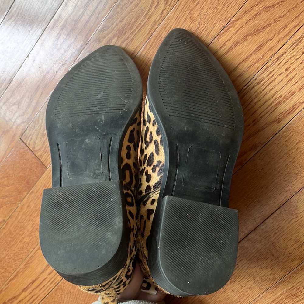 Leopard Print Boots - Picture 3 of 6